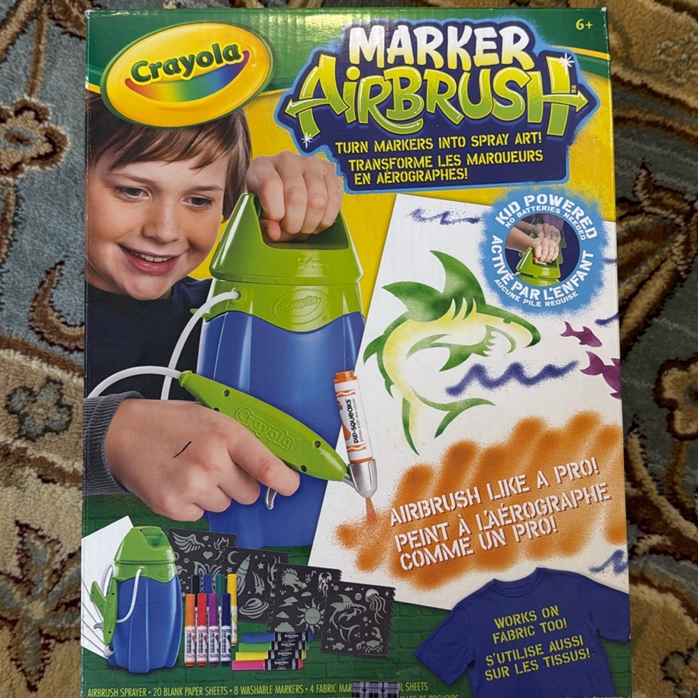 NIB Crayola Marie Airbrush kit new unopened